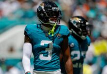 Hamstring injury lands Jaguars CB Tyson Campbell on IR