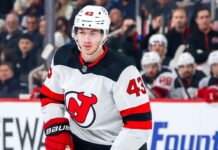 Devils get Luke Hughes, Brett Pesce back from injury vs. Wings