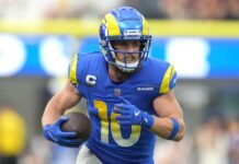 Rams’ Cooper Kupp suffers ankle injury in loss to Cardinals