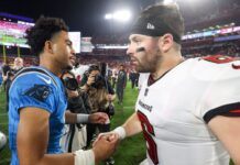 Baker Mayfield says Bryce Young’s story ‘far from finished’