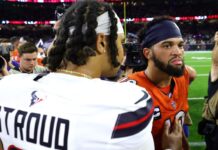 C.J. Stroud explains postgame interaction with Caleb Williams