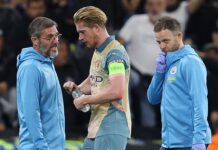 Kevin De Bruyne injury: Man City star could play vs. Arsenal