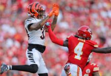 Bengals’ Daijahn Anthony makes penalty vs. Chiefs phone wallpaper