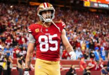 Niners rule out George Kittle for Rams game
