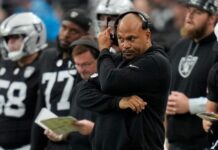 Antonio Pierce blasts Raiders for ‘business decisions’ made in loss
