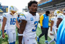 Chargers’ Jim Harbaugh disappointed after NFL suspends Dervin James