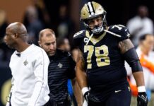 Source – Saints’ Eric McCoy needs hip surgery, will miss time
