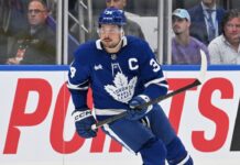 Maple Leafs’ Auston Matthews dealing with upper-body injury