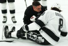 Kings’ Drew Doughty having further tests on lower-body injury