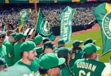 The joy, sorrow and celebration of the A’s final game in Oakland