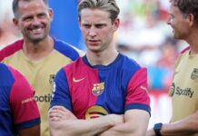 Barcelona’s Frenkie de Jong: salary, surgery reports ‘not true’