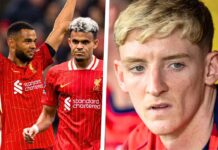 Arne Slot laughs at transfer questions as Gakpo and Diaz make Anthony Gordon point – Liverpool FC