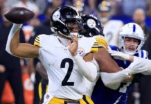 Steelers preparing for Justin Fields to start as Russell Wilson ups activity
