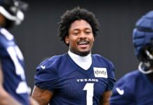 Texans’ Stefon Diggs blocking out noise, excited to face Bills