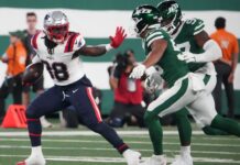 Patriots RB Stevenson practices, hopeful he can play vs. Jaguars