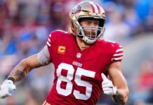 Source — Niners’ George Kittle, Fred Warner expected to face Cards