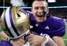 The Washington Huskies moved past the No. 10 Michigan Wolverines