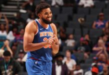 Karl-Anthony Towns has 10 points in preseason debut with Knicks