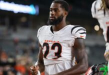 Source – Bengals lose starting CB Dax Hill to torn ACL