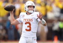 No. 1 Texas expects QB Quinn Ewers to return versus No. 18 Oklahoma