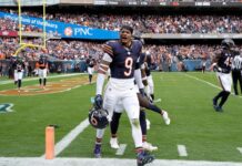 Jaquan Brisker in concussion protocol, not with Bears in London