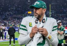 Jets QB Rodgers good to go, CB Carter out for MNF vs. Bills