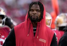 49ers fined $100K due to Dre Greenlaw shoving Trey McBride