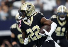 Source – Saints and Rashid Shahid (knee) will miss the rest of the season