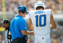 Herbert-Harbaugh bromance off to a good start in Los Angeles