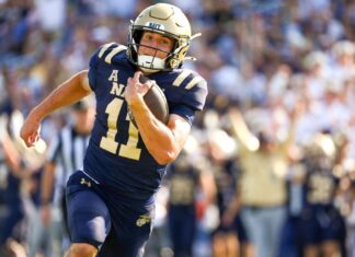 Navy quarterback Blake Horvath is having a historic season