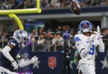 NFL suspends Lions’ Jameson Williams two games for PED violation