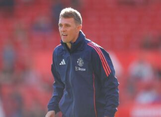 Manchester United manager Darren Fletcher has been charged after the referee’s outburst