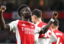 Arsenal’s Bukayo Saka ‘disappointed’ after Liverpool draw
