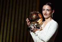 Barcelona’s Aitana Bonmatí wins second straight Ballon d’Or