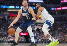 Mavs’ Doncic reminds Wolves fans of West finals with dagger 3