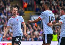 Crystal Palace 0-1 Liverpool: Reds stay top as Diogo Jota fires – Liverpool FC