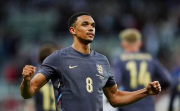Trent Alexander-Arnold nets stunning free-kick in masterclass as England left-back – Liverpool FC