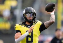 Oregon State remains atop the AP Top 25 ahead of its first CFP rankings