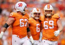 Buccaneers, Mayfield being tested after loss of Godwin, Evans