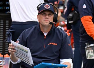 The Bears are sticking with Shane Waldron as their play-caller despite the struggles