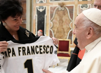New Orleans Saints welcome Pope Francis’ accidental blessings