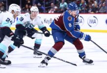 Avalanche star Cale Makar exits game with injury vs. Kraken