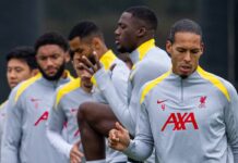 20-man Liverpool squad trains for Brighton – with absence explained for 2 defenders – Liverpool FC